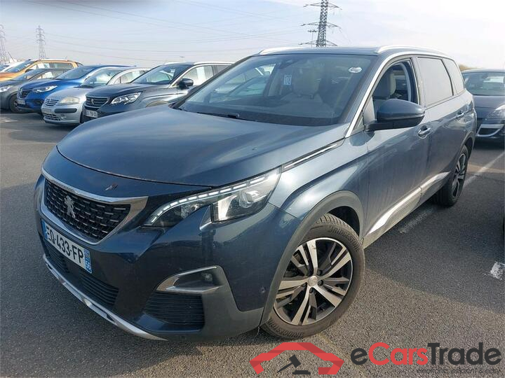 Peugeot 5008 1.6 BlueHDI Allure 7PL Pano Aut. LED-Xenon Navi 1/2 Sport-Leather KeylessGo Camera Klima PDC ...
