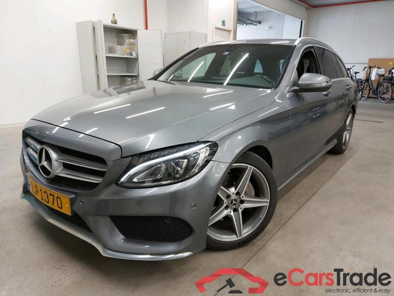 Mercedes C 200 d AMG LED-Xenon Navi Sport-Leather Klima PDC ... #1