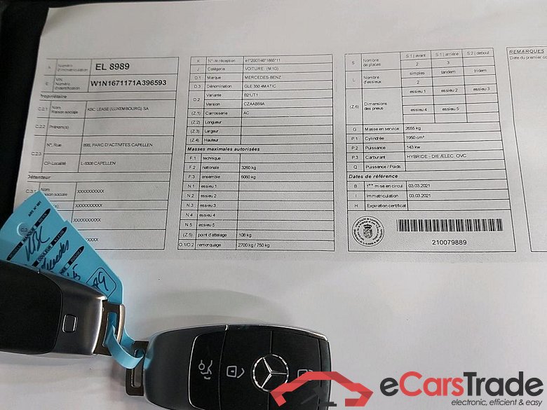 MERCEDES - MER GLE 350 de 320PK DCT 4MATIC Business Solution AMG & Smartphone Integration & Towing Hook * HYBRID * #4