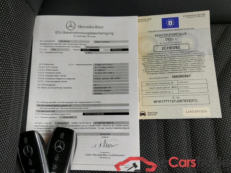 MERCEDES - MER A BERLINE A 200d 150PK Business Solution #4