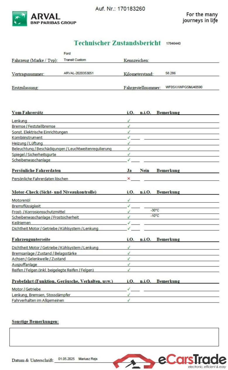 Ford * Trans.Connect Ford Transit Connect 1.5 EcoBlue 120PS L2 210 Trend Auto 4d #3