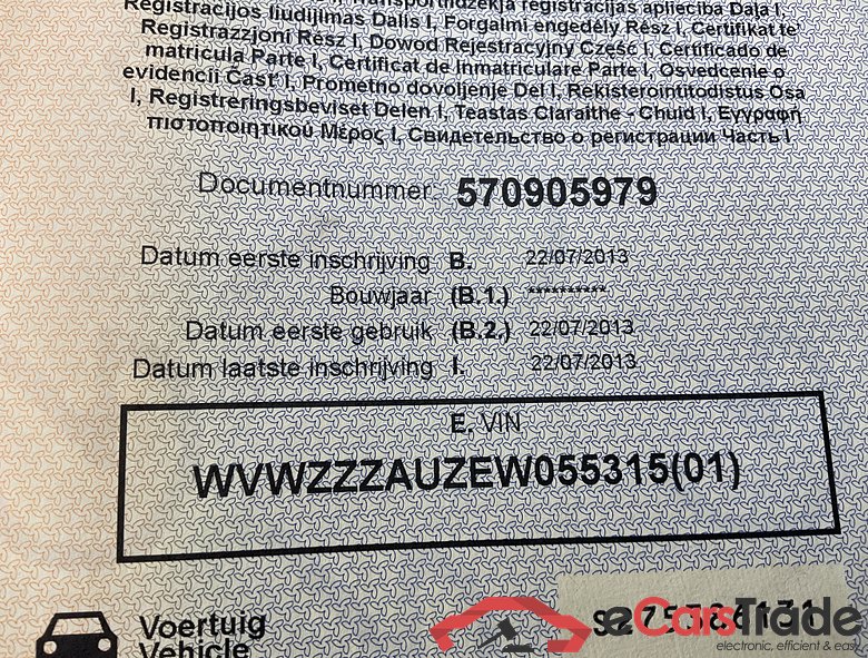 VOLKSWAGEN Golf VII Golf  Highline 1.2 TSI BlueMotion Technology 77 kW (105 ch) 6 vitesses manuel #5