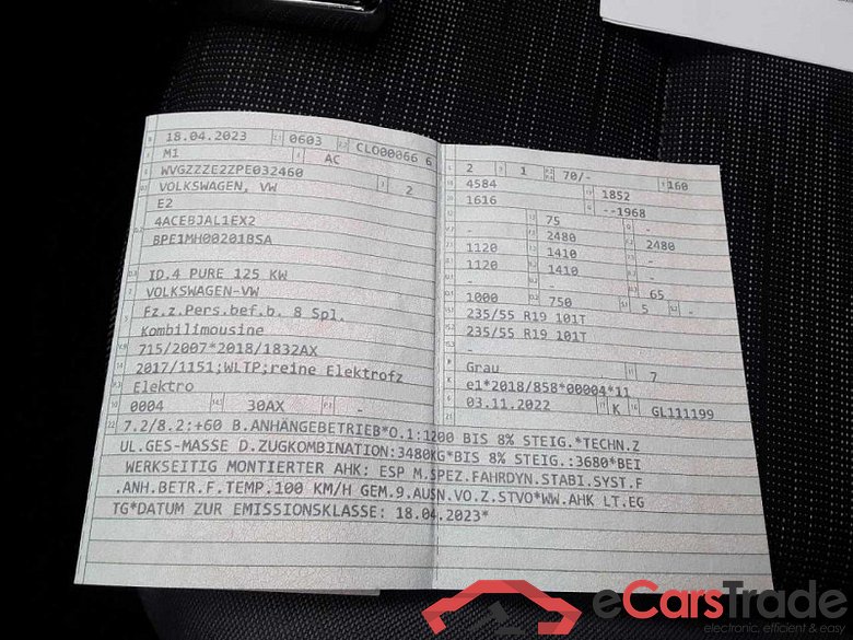 Volkswagen ID.4 (E21)(09.2020->) DE - SUV5 Pure Performance, 2021 - 2025 #4