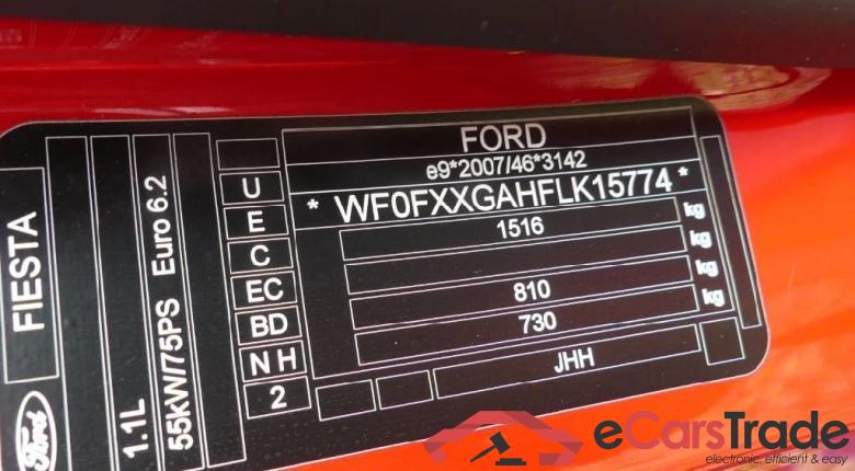 Fiesta Cool & Connect 1.1 55KW MT5 E6dT #5