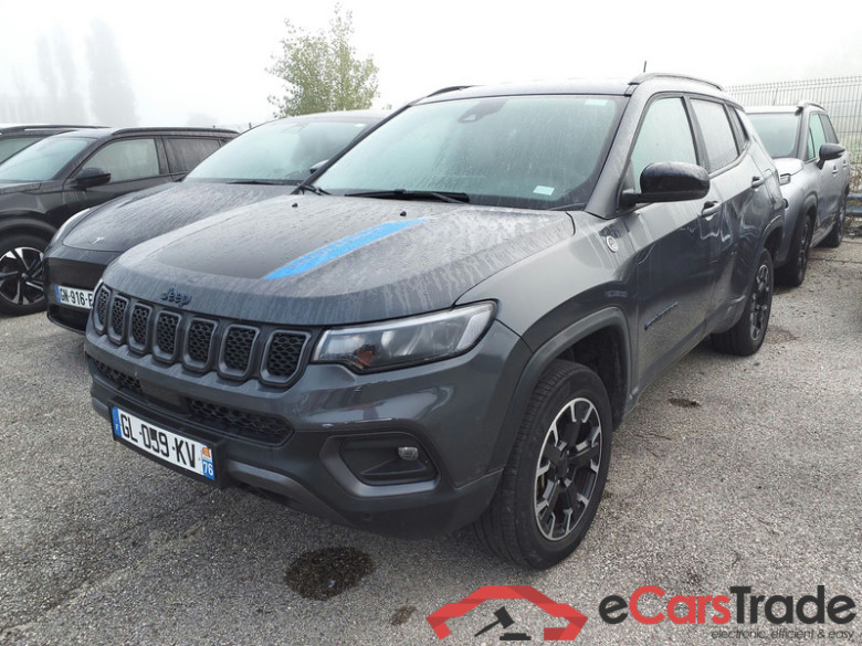 Jeep Compass 1.3i T4 Plug-In Hybrid Trailhawk eAWD Aut. LED Virtual Navi 1/2 Leather KeylessGo Camera Klima PDC ... #1