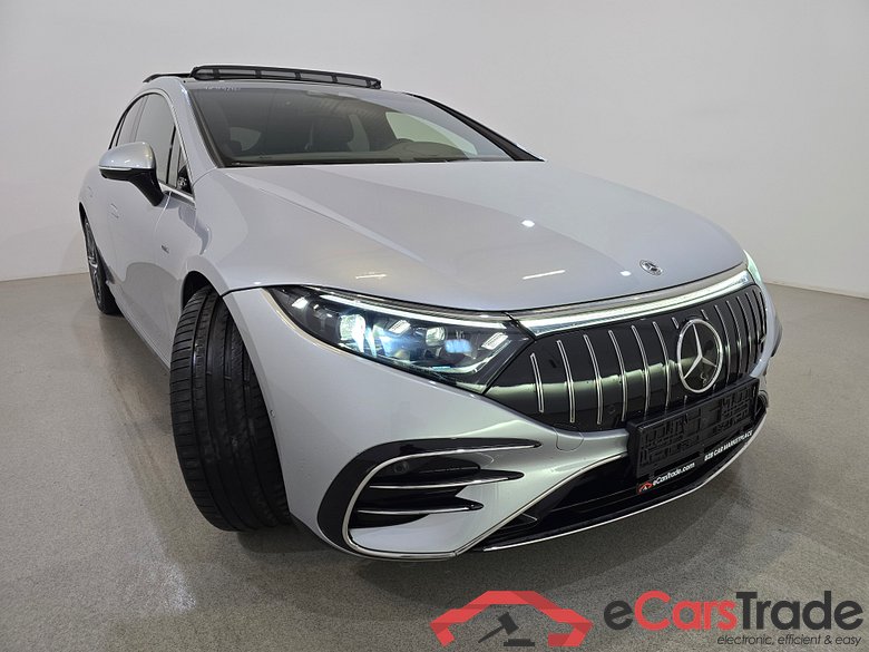 Mercedes EQS 53 AMG 4Matic+ 658Hp 4WS  Pano Burmester Distronic LED-Multibeam Head-Up Widescreen Navi Ambient Nappa-Leather KeylessGo Camera 360 Klima PDC ... #3