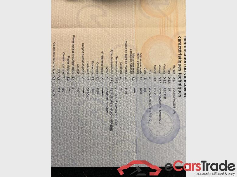 VOLKSWAGEN Polo Polo Trendline 1.6 l TDI 66 kW (90 PS) 7-speed dual-clutch gearbox DSG #4