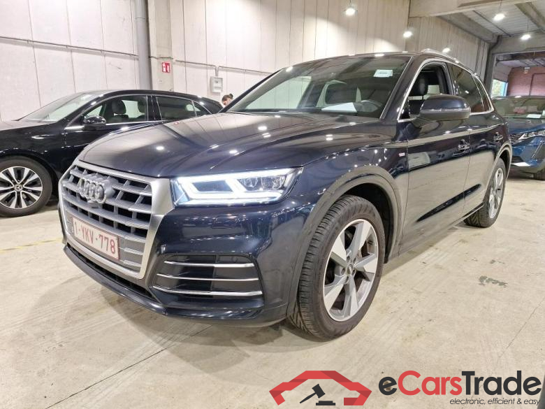 Audi Q5 2.0 35 TDI S-Line Aut. Pano LED-Matrix Virtual B&O Navi 1/2 Sport-Leather-Alcantara KeylessGo Camera Klima PDC ...