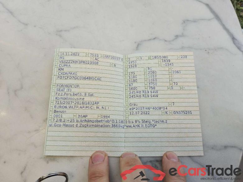 Cupra Formentor (KM7)(08.2020->) DE - SUV5 2.0 TSI EU6d, VZ, 2021 - 2024 #5