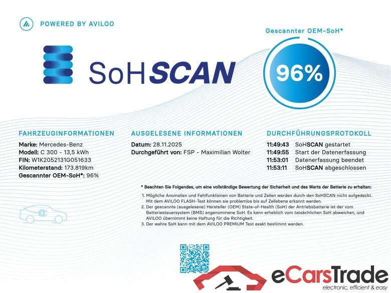 C -Klasse T-Modell C 300 de T (205.213)Avantgarde 2.0 225KW AT9 E6d #1