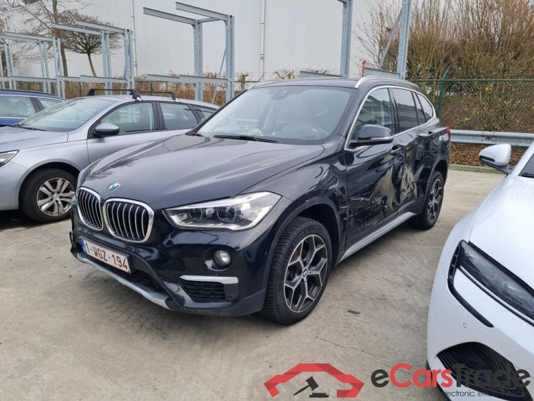 BMW - BMW X1 sDrive16dA 116PK X Line           ***  TOTAL LOSS   ***        Business Edition & NAvigatio With Head Up #1