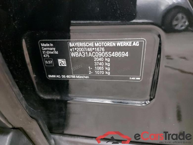 BMW - BMW X1 sDrive16dA 116PK Business Edition Advantage & Pack Business & Driving Assistant Plus #6