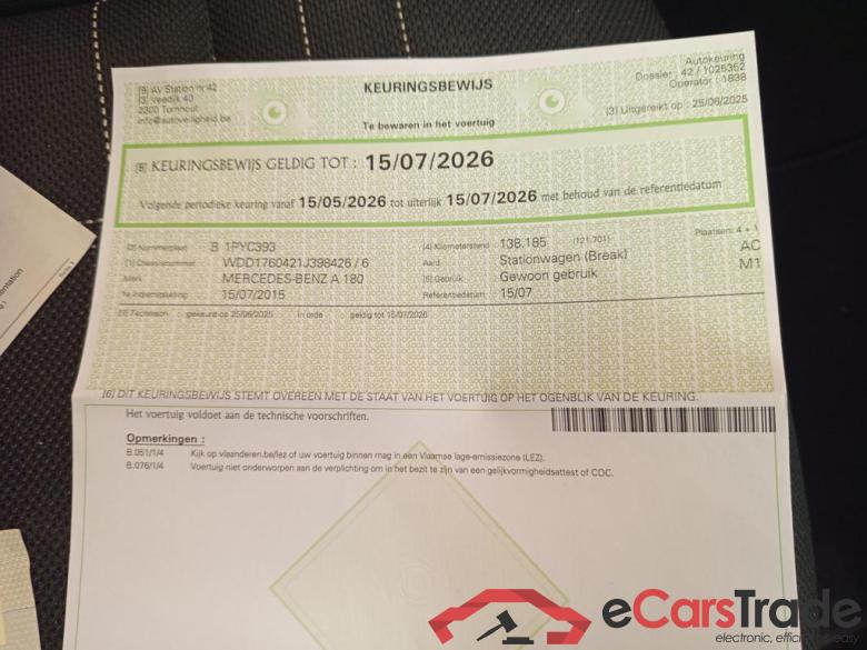 MERCEDES-BENZ A 180 180 #3