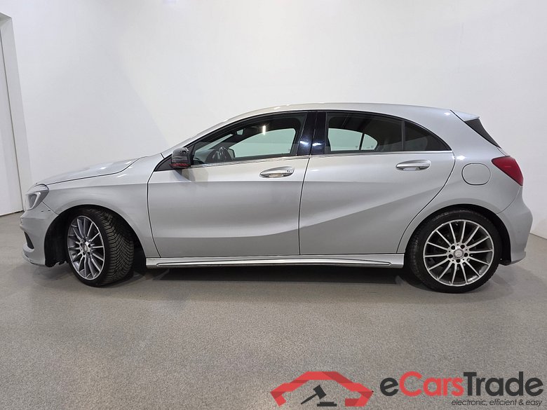 Mercedes A180d AMG LED-Xenon Navi 1/2 Sport-Leather-Alcantara Camera Klima ... #2