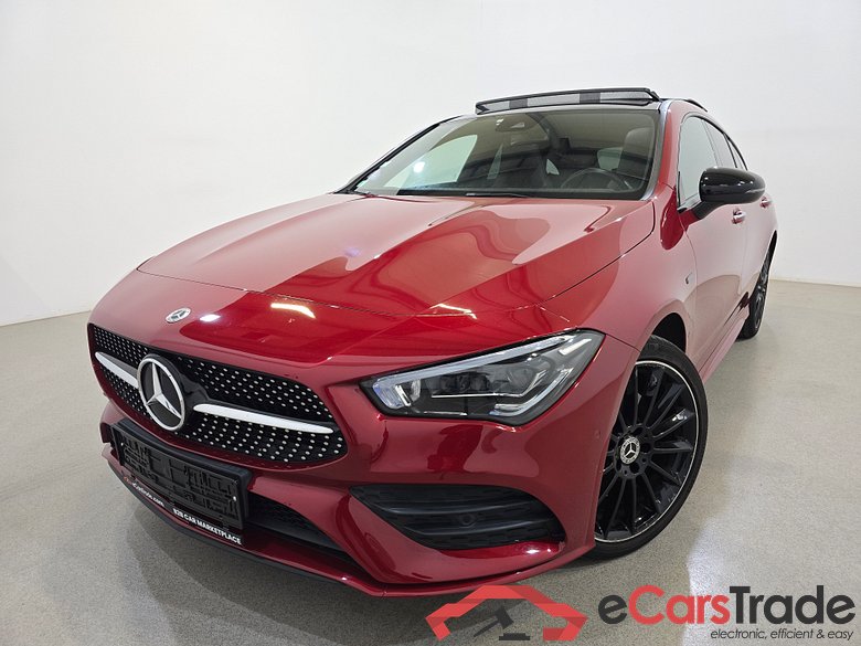 Mercedes CLA 250e SB Plug-In Hybrid AMG Night Aut. Pano LED-Multibeam Widescreen Ambient Distronic Burmester Navi 1/2 Sport-Leather-Alcantara KeylessGo Camera Klima PDC ...