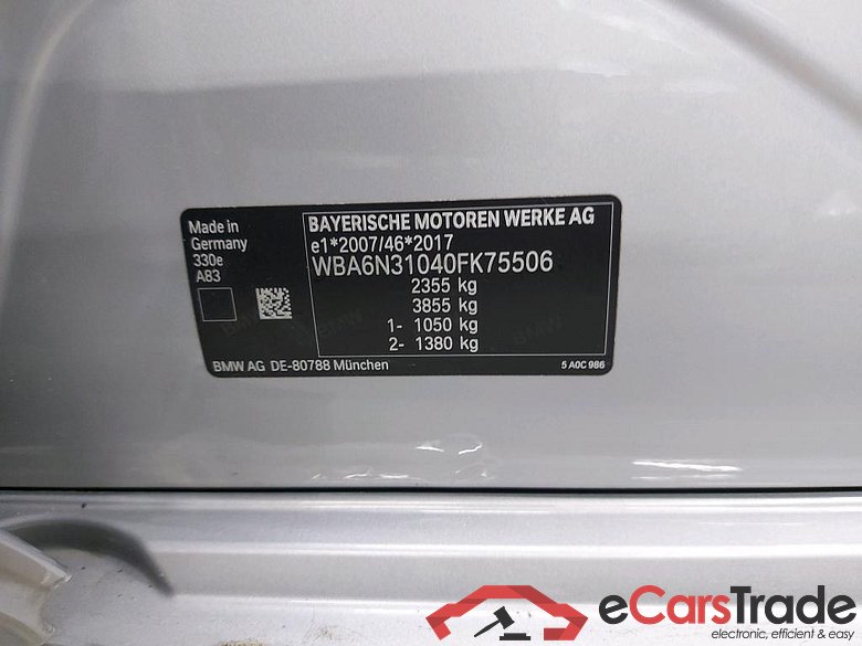 BMW - BMW 3 TOURING 330e 292PK Sport Pack Business Plus With Heated Seats & Travel Pack & Head Up & Active Cruise & Parking Assistant Plus  * HYBRID * #6