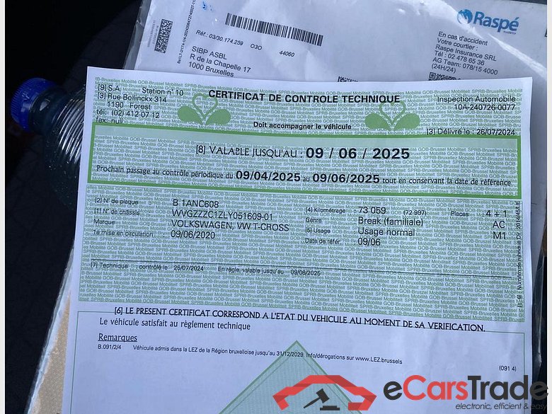 VOLKSWAGEN T-Cross T-Cross Life 1.0 TSI 85 kW (115 ch) 7 vitesses DSG #4