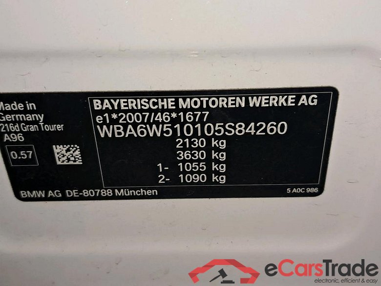 BMW - BMW 2 GRAN TOURER 216d 116PK Business Edition Advantage & Pack Business & Towing Hook #6