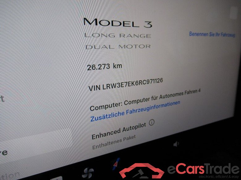 Tesla Model 3 - Lim4, Long Range Dual 75 kWh AWD, 2019 - 2019 Maximum Range #6