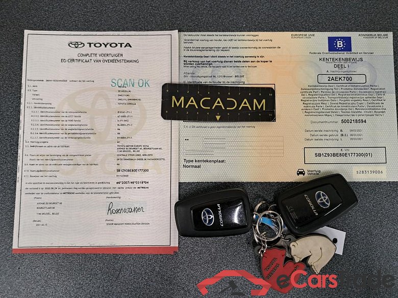 TOYOTA - TOY COROLLA TOURING SPORTS 1.8 Hybrid 122PK e-CVT Dynamic Pack Business & Touch 2Go Nav System & Trailer Fixed Hook #4