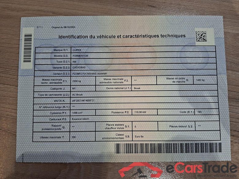 CUPRA Formentor Formentor Impulse 1.5 eTSI 150pk (110kW) DSG 7v Mild Hybrid #4