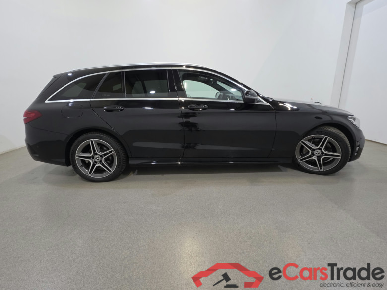Mercedes C 180d AMG Aut. LED Widescreen Navi Sport-Leather-Alcantara KeylessGo Camera Klima PDC ... #5