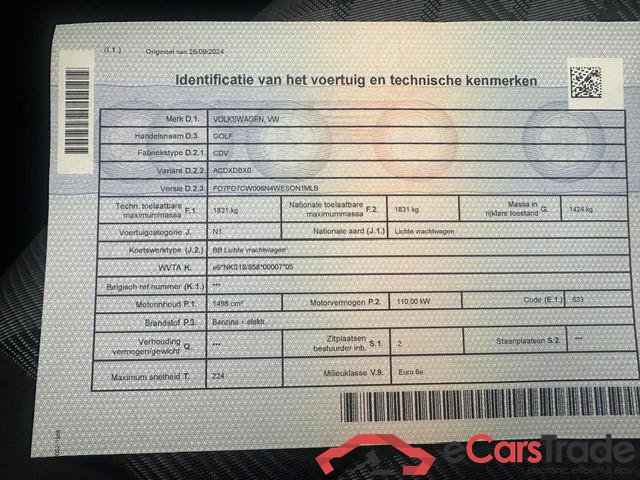 VOLKSWAGEN Golf VIII SW Golf Variant R-Line Business Premium 1.5 eTSI  110 kW (150 pk) 7 versnellingen DSG #5