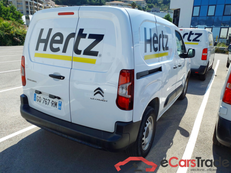 CITROËN Berlingo  CITROËN Berlingo  VAN M 950 HDI 100 BVM6 + PACK CHANTIER + CABINE EXTENSO +ECRAN 8 POUCES + CAMERA RECUL #3