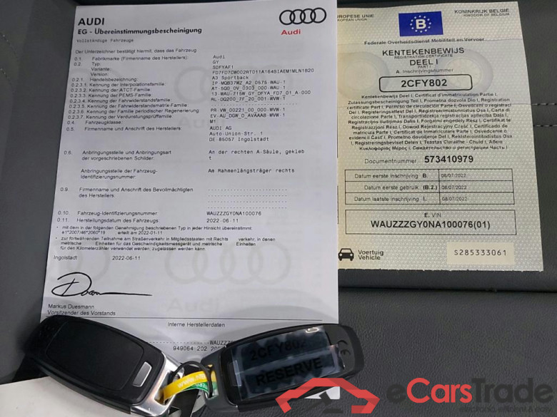 AUDI - AUD A3 SB 35 TFSi 150PK S-Tronic Attraction Pack Business With Heated Seats & Rear Park Sensors  * PETROL * #4