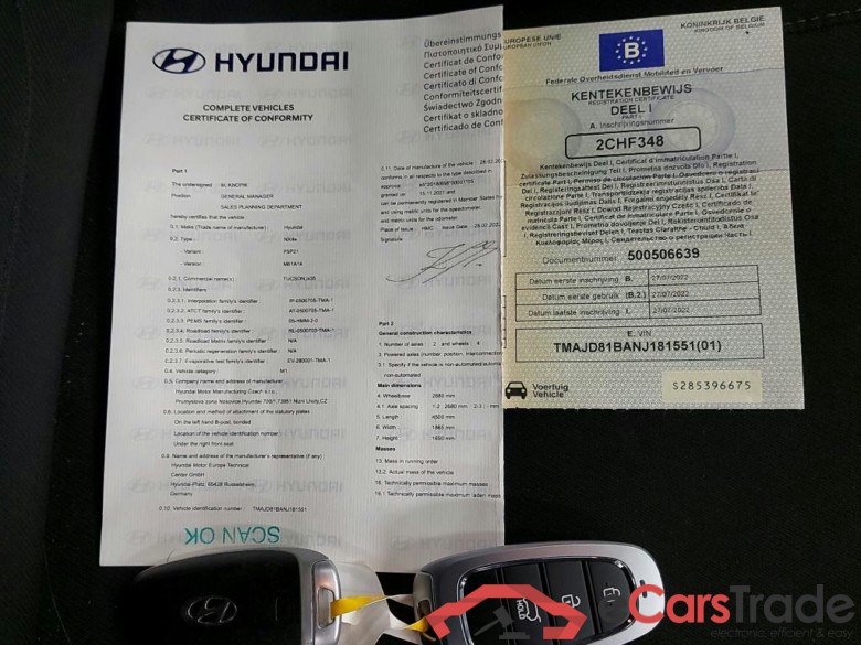 HYUNDAI - HYU TUCSON 1.6 T-GDi 48V 150PK Feel * PETROL * #4