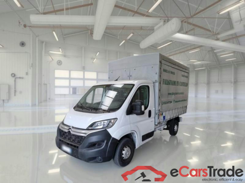 CITROEN JUMPER / 2014 / 2P / CASSONE FISSO SPONDE ABBATTIB 35 L2 BLUEHDI 140CV CENTINA E TELONE #1