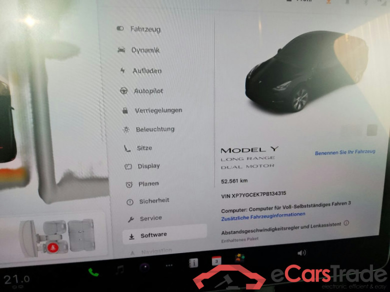 Tesla Model Y (01.2021->) DE - SUV5 Dual, Maximale Reichweite Dual AWD, 2021 - 2025 #6