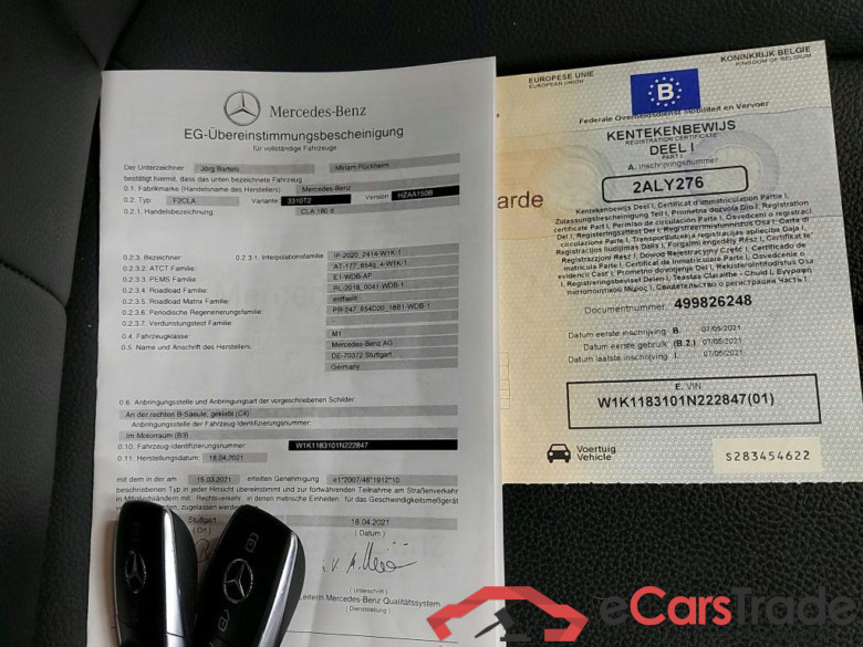 MERCEDES - MER CLA 180 d 116PK DCT Business Solution Luxury & Pano Roof #4