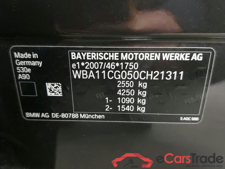 BMW - BMW 5 TOURING 530e 292PK Business Edition With Dakota Heated Powered Mem Seats & Pack Travel & Comfort & Towing Hook * HYBRID * #6